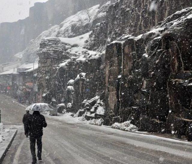 Bitlis'te 17 Köy Yolu Kardan Kapandı