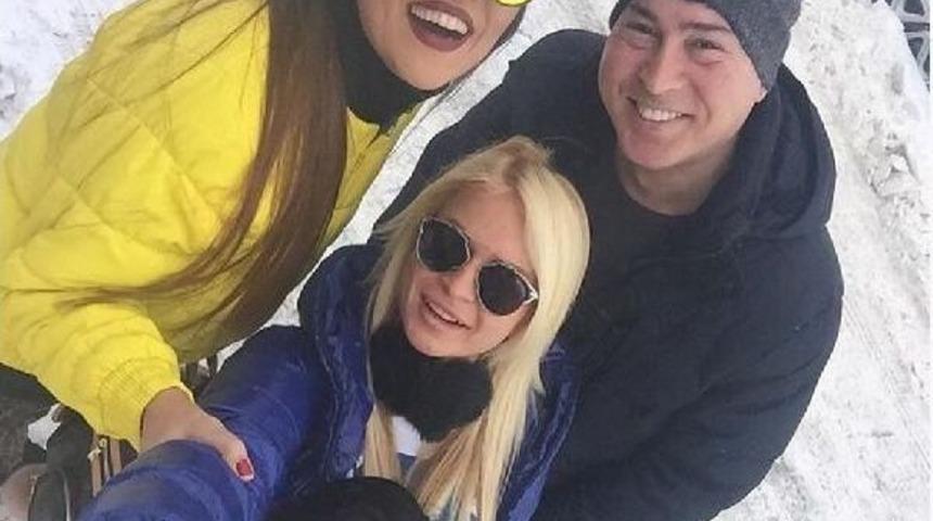 Uludağ&rsquo;Da Hem Klip Hem Sefie &Ccedil;ekti