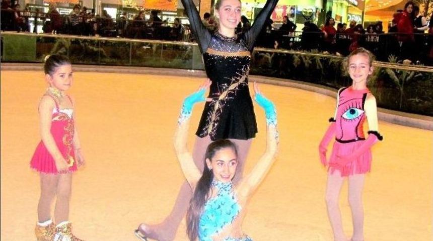 Milli Patenlerden Optimum&rsquo;da Buz Pateni Şovu