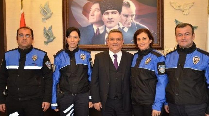 Toplum Destekli Polisten Başkan Kayalı&rsquo;ya Ziyaret