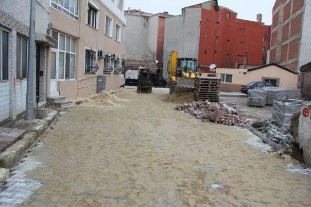 Kırklareli’de Yol Çalışmaları Devam Ediyor