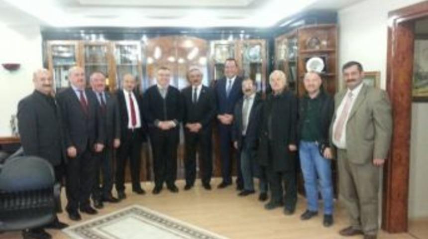 T&uuml;m-bel-sen Genel Başkanı Erol&rsquo;dan Kırklareli Belediye Başkanı Kesimoğlu&rsquo;na Ziyaret