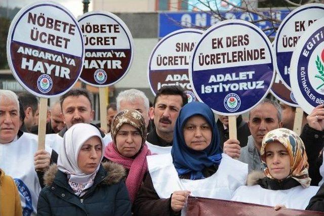 Eğitim Bir-sen’den “nöbet” Eylemi