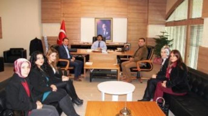 Çatom’dan Kaymakam Horasanlı’ya Ziyaret