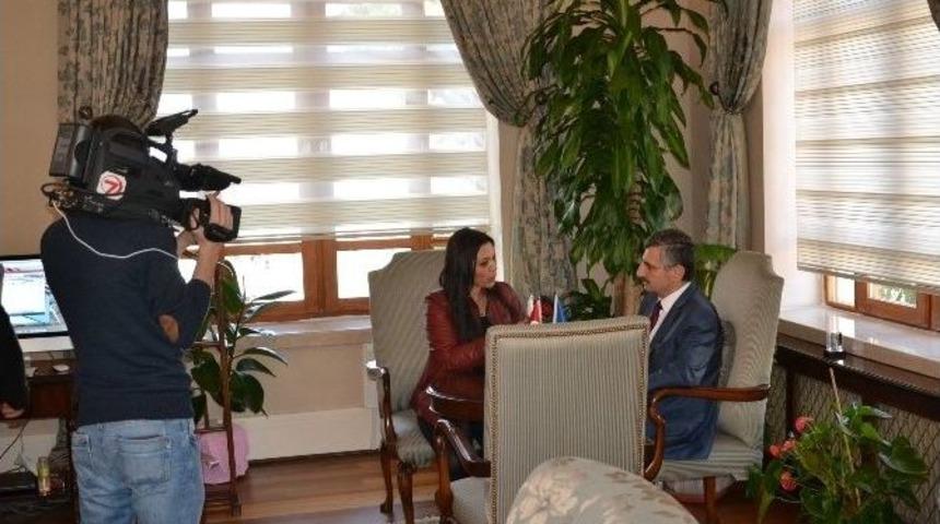 Vali Bektaş, Kanal 7 Avrupa Kanalı&rsquo;nda Manisa&rsquo;yı Tanıtıyor
