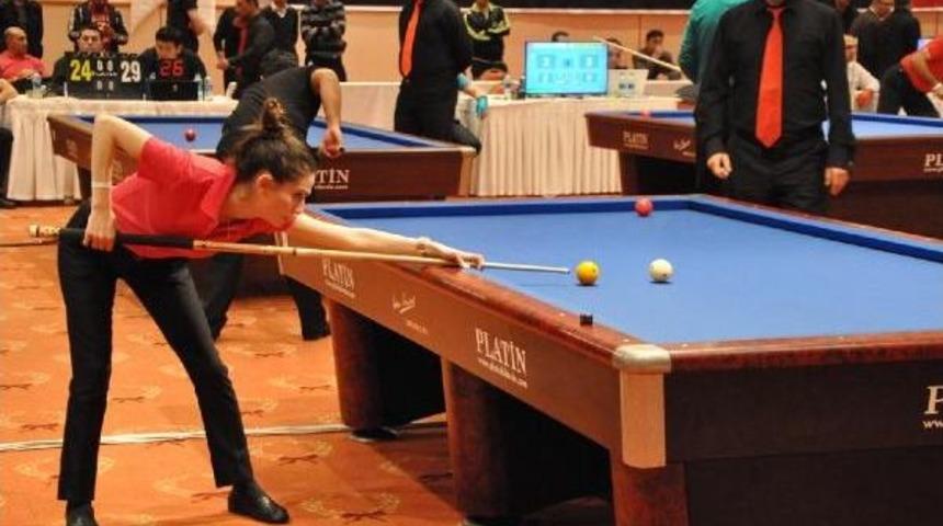 T&uuml;rkiye 3 Bant Bilardo Şampiyonası'na 800 Katılım