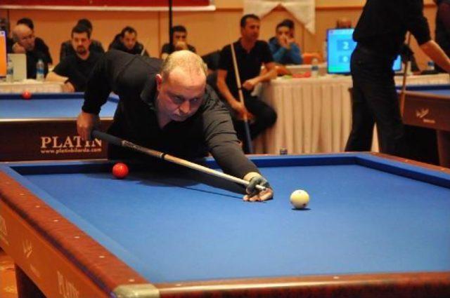 Türkiye 3 Bant Bilardo Şampiyonası'na 800 Katılım