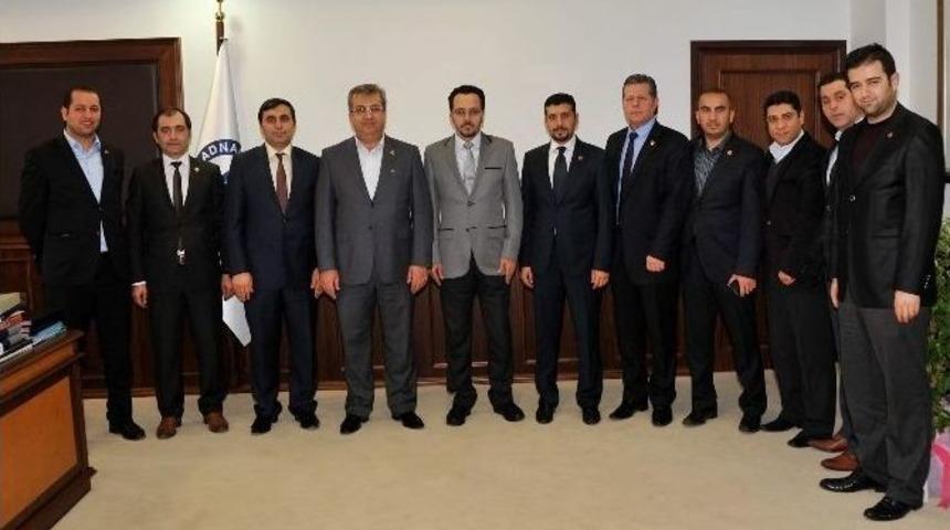 Aydın T&uuml;msiad&rsquo;dan Ad&uuml; Rekt&ouml;r&uuml; Bircan&rsquo;a Ziyaret