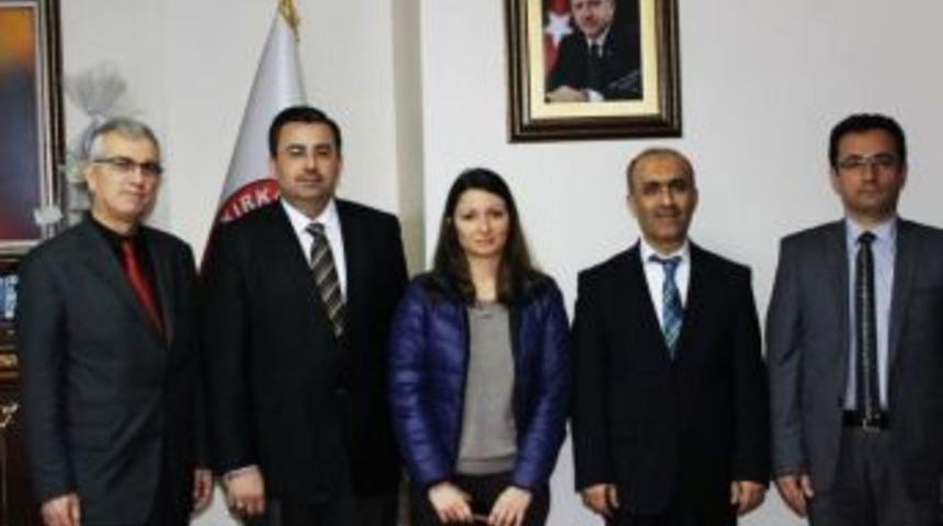 Dr. Kaplan&rsquo;dan Başkan Ged&uuml;z&rsquo;e Ziyaret