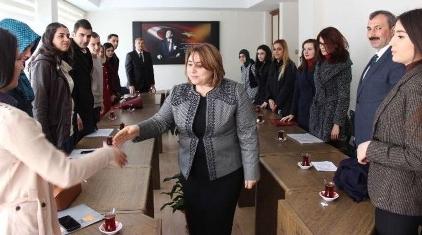 Aydın&rsquo;a Atanan 22 Aday &Ouml;ğretmen G&ouml;reve Başladı