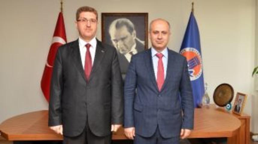 İşkur Müdürü Mutlu’dan Rektör Çamsarı’ya Ziyaret