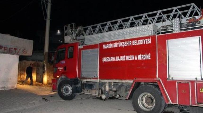 Nusaybin'de Boş Binaya Molotof Attılar