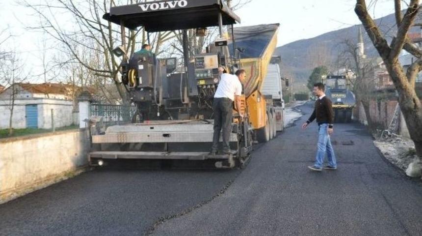 Maşukiye&rsquo;nin Yolları Asfaltlanıyor