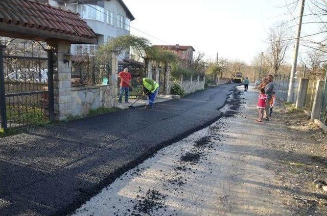 Maşukiye’nin Yolları Asfaltlanıyor