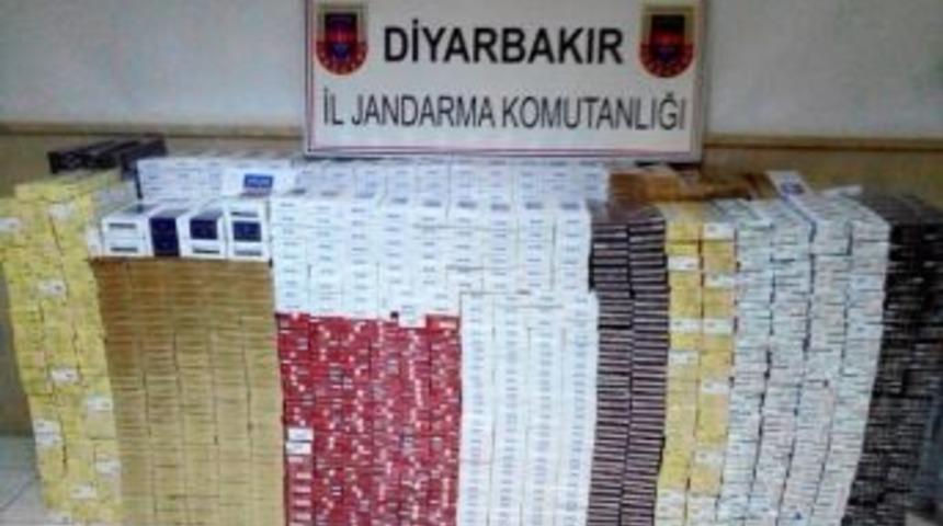 Diyarbakır&rsquo;da 19 Bin 130 Paket Ka&ccedil;ak Sigara Ele Ge&ccedil;irildi