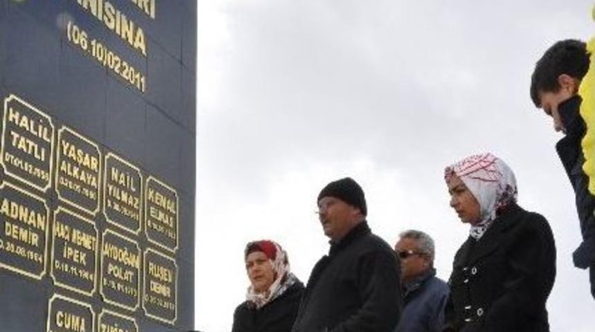 Maden Şehitleri Anıtında H&uuml;z&uuml;nl&uuml; Anma