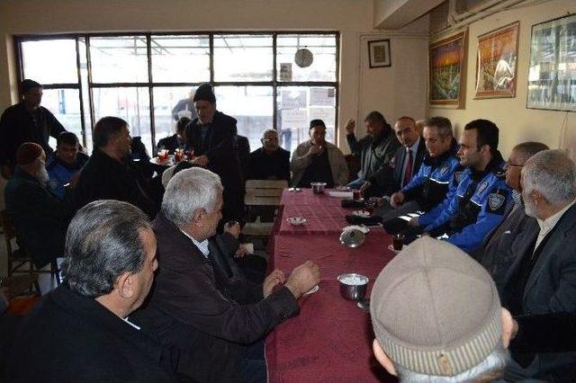 Erzincan Emniyeti Ergenekon Mahallesinde Huzur Toplantısında