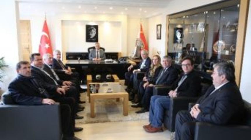 Etso&rsquo;dan Edirne İl Emniyet M&uuml;d&uuml;r&uuml; Erdoğan&rsquo;a Ziyaret