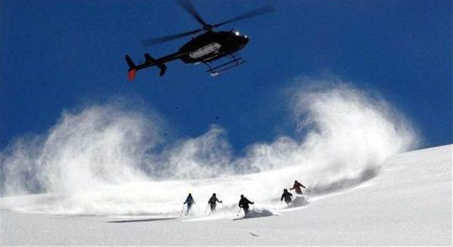 Kaçkarlar'da Heliski Heyecanı