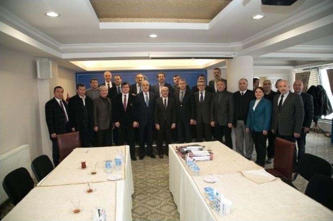 Satso&rsquo;dan M&uuml;siad Ve Demiryol-iş Sendikasına Ziyaret