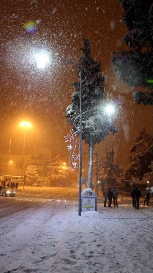 Burdur’Da Eğitime Kar Engeli