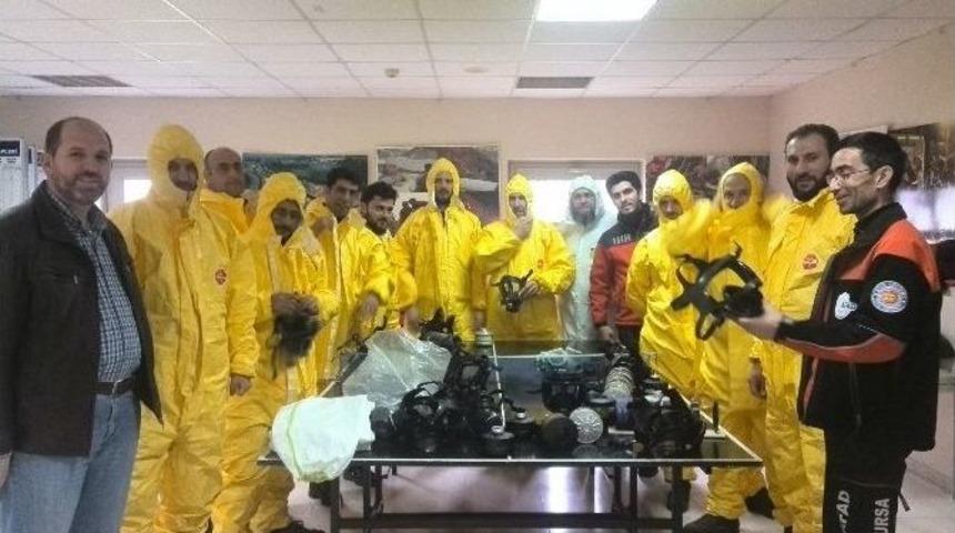 İhh Arama Kurtarma Ekibine Kbrn Eğitimi