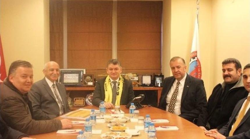 Tekirdağspor Y&ouml;netimi&rsquo;nden Tekirdağ Tso&rsquo;ya Ziyaret