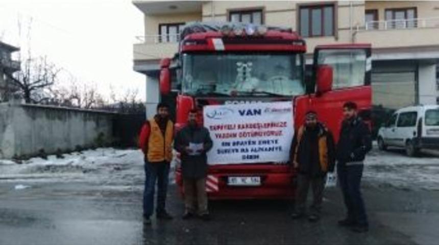 İyilik Der&rsquo;den Suriye Halkına Yardım