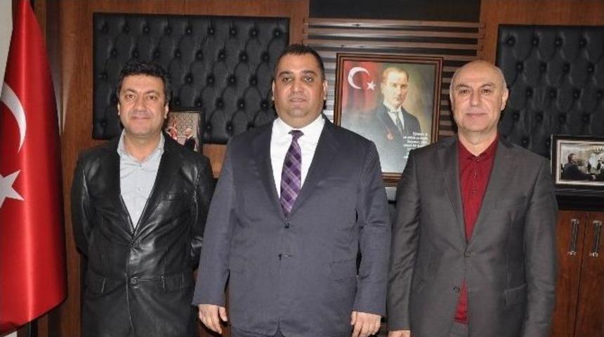 Başkan Can’dan, Ergezer, Koçak Ve Kaya’ya Ziyaret