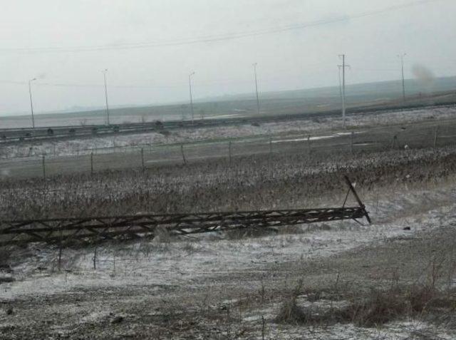 Tekirdağ’Da Fırtına Etkili Oldu