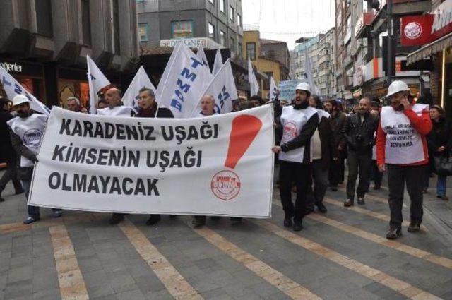 Ankara'ya Yürüyen Tmmob Karadeniz Grubu Rize'ye Ulaştı (2)