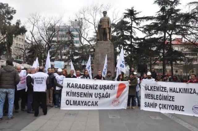 Ankara'ya Yürüyen Tmmob Karadeniz Grubu Rize'ye Ulaştı (2)