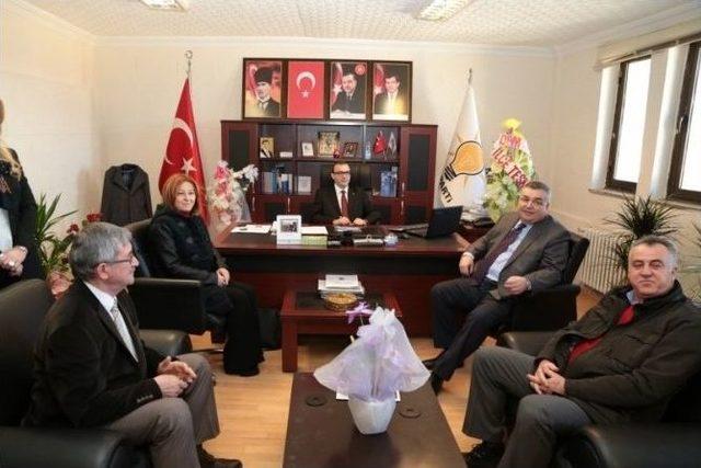 Kırklareli Belediye Başkanı Kesimoğlu’ndan Ak Parti Ve Mhp’ye Ziyaret