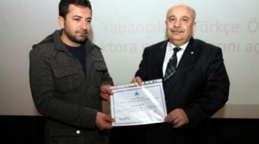 Adıyaman &Uuml;niversitesi&rsquo;nde Sertifika T&ouml;reni