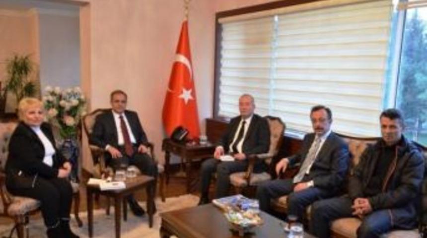 Ulusal Basın Mensuplarından Vali Süleyman Tapsız’a Ziyaret