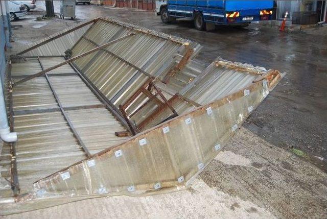 Kuvvetli Rüzgar Malkara’yı Vurdu 1