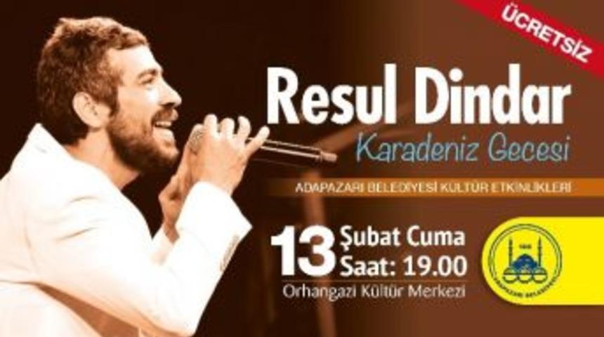 Resul Dindar Yarın Konser Verecek