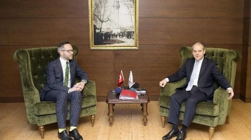 Bakan Kılı&ccedil;, Almanya Devlet Bakanı Roth&rsquo;u Kabul Etti