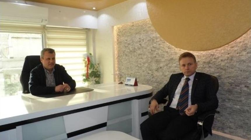 Korkuteli Kaymakamı Tanrukulu, Hayırseverleri Ziyaret Etti