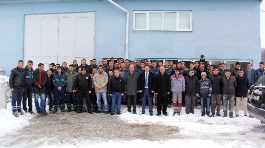 Başkan Ercengiz, Akedaş Personeli İle Bir Araya Geldi