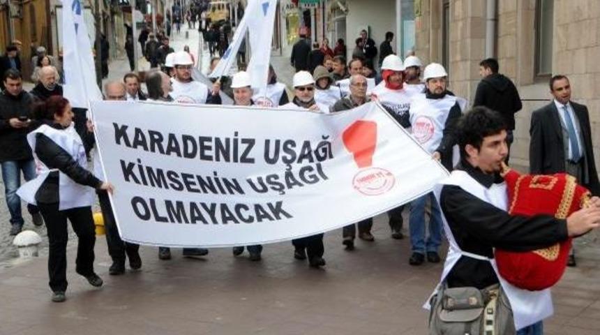Ankara&rsquo;Ya Y&uuml;r&uuml;yen Tmmob Karadeniz Grubu Giresun&rsquo;Da