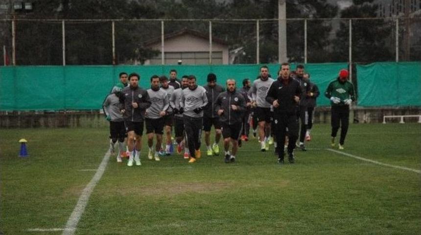 Giresunspor, Bucaspor Ma&ccedil;ı Hazırlıklarına Devam Ediyor