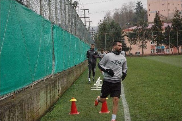 Giresunspor, Bucaspor Maçı Hazırlıklarına Devam Ediyor