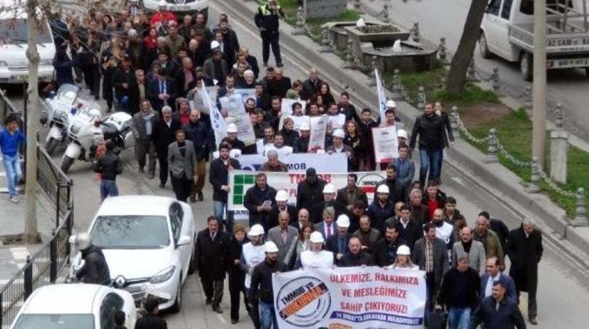 Şanlıurfa'da 'torba Yasa' Protestosu