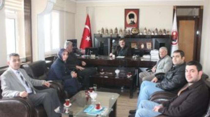 Engelliler Derneğinden Başkan &Ccedil;oban&rsquo;a Ziyaret