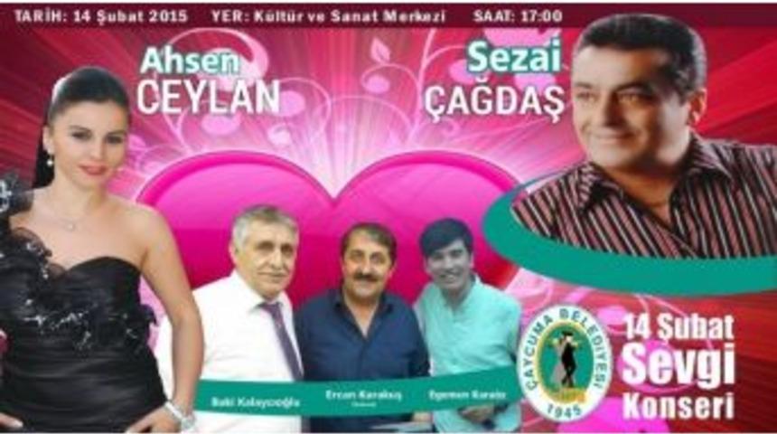 Çaycuma’da 14 Şubat Sevgi Konseri Düzenlenecek