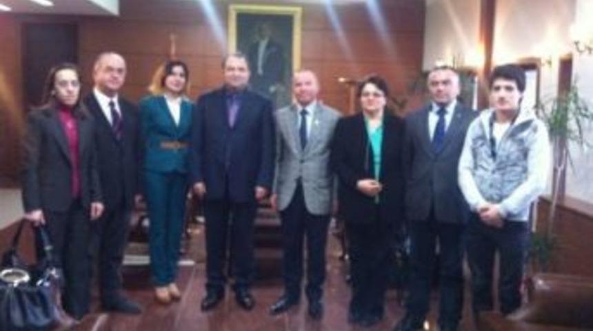 Kent Konseyi&rsquo;nden Vali Kaban&rsquo;a Ziyaret