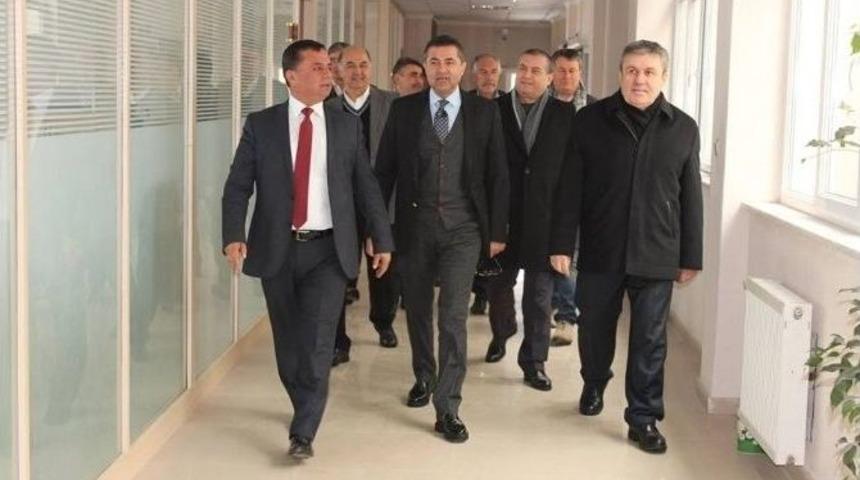 Denizlispor Y&ouml;netiminden &Ccedil;al İl&ccedil;esine Ziyaret