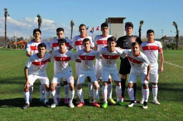 Türkiye U15 Milli Takımı Sırbistan'ı 3-0 Yendi