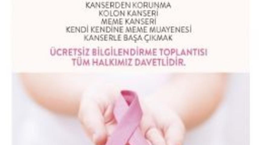 Edremit&rsquo;te Meme Kanseri İ&ccedil;in Bilgilendirme Toplantısı